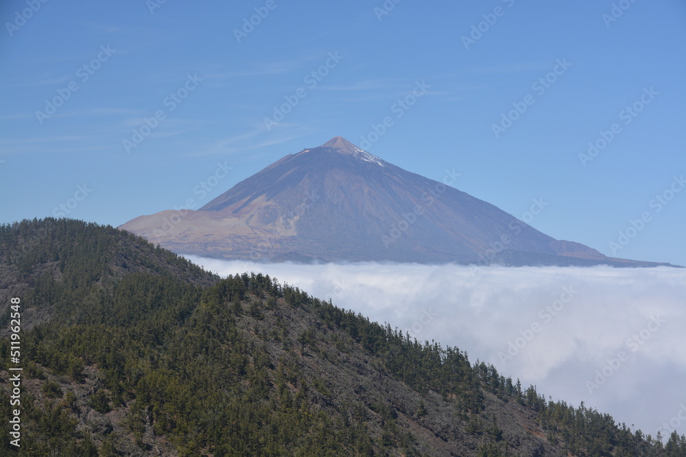 Pico volcánico del Teide, Tenerife Pico volcánico del Teide, Tenerife