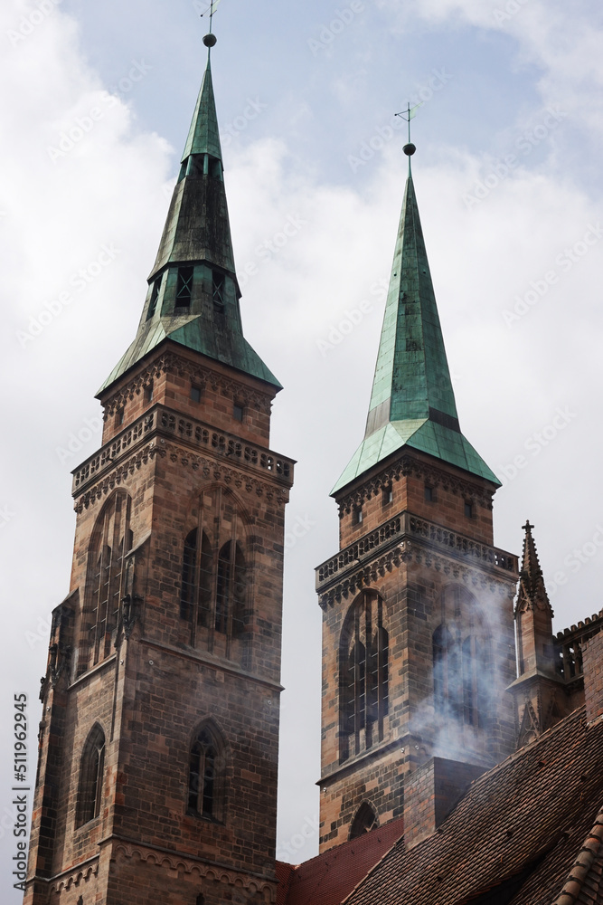 Saint Sebal cathedral in Nuremberg, Germany