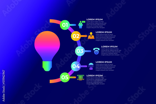Infographic Elements Vector Template