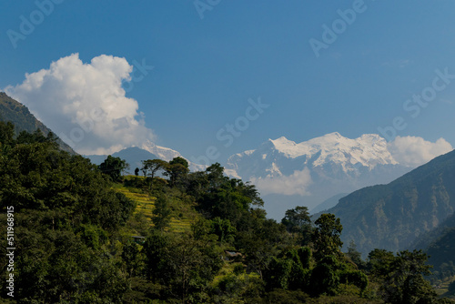 Wallpaper Mural clouds over the mountain Torontodigital.ca