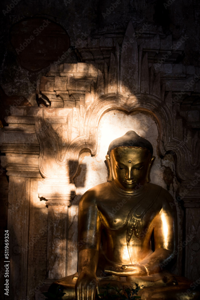 buddha in sunlight