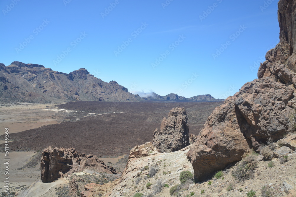 Fototapeta premium Parque natural del Teide