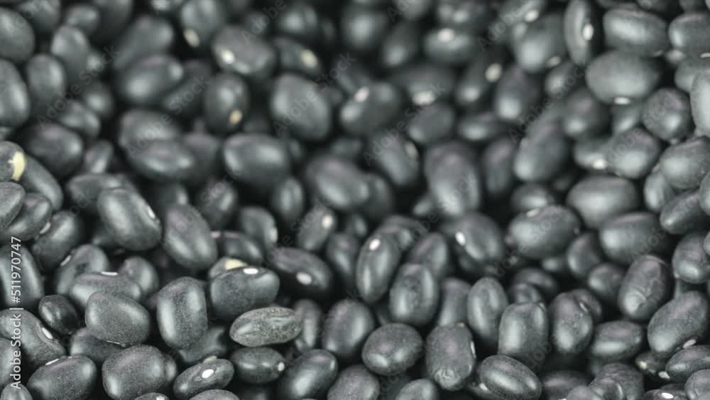 Scooping Black Beans Scooping Black Beans