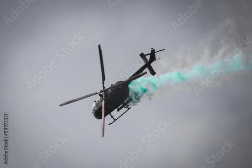 Fototapeta Naklejka Na Ścianę i Meble -  Śmigłowiec helikopter