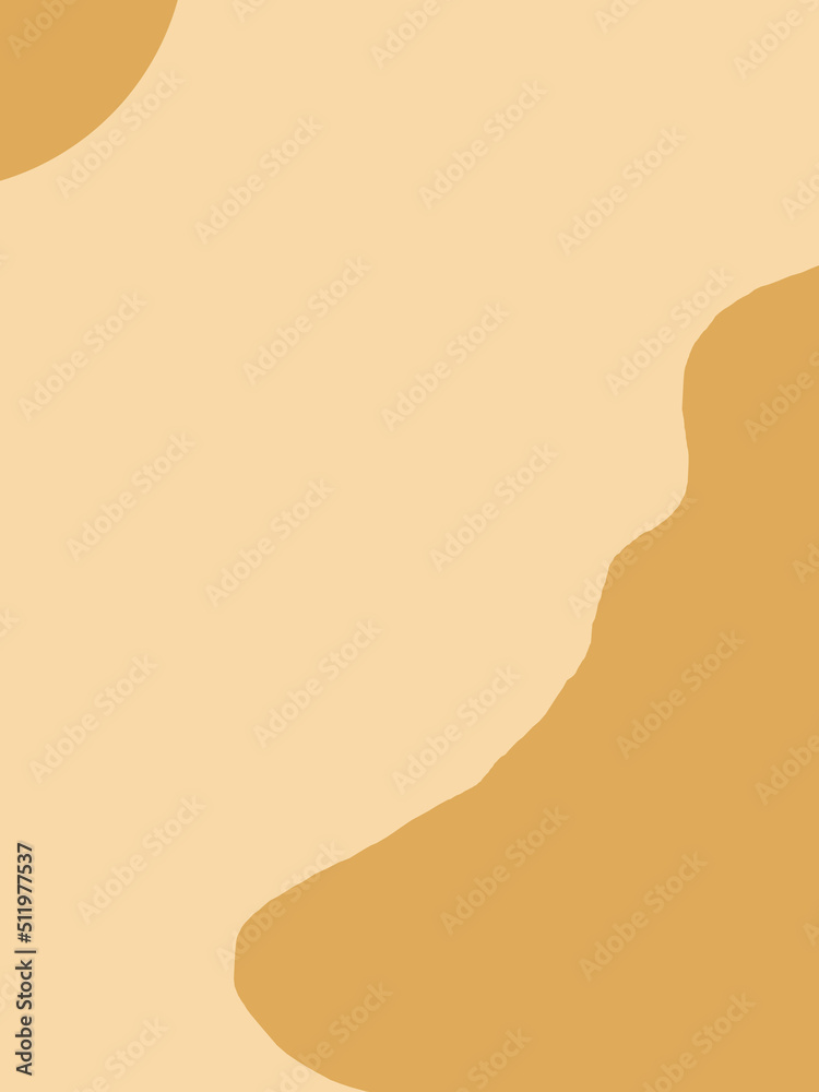 Naklejka premium light brown background with some bubbles