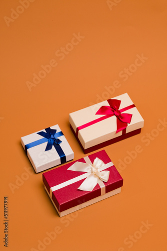 Fototapeta Naklejka Na Ścianę i Meble -  christmas gift box, sale promotion
