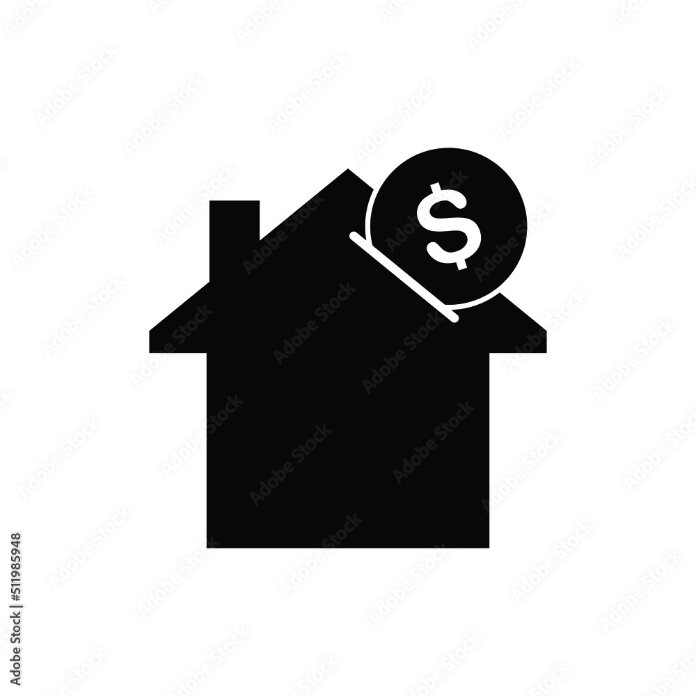 Investment icon design isolated on white background Investment icon design isolated on white background