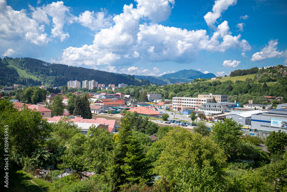 Naklejka premium Panorama of Dolni Kubin, Slovakia