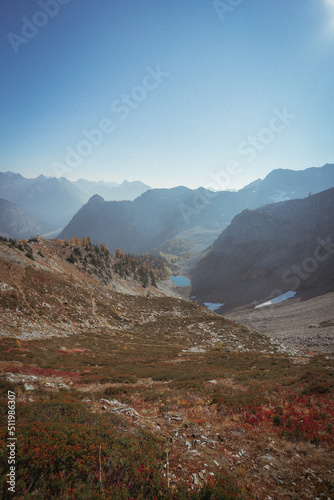 North Cascade Mountains during Autumn. Washington State.