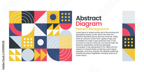 Abstract Diagram Pattrent backgrounds of geometric scale.