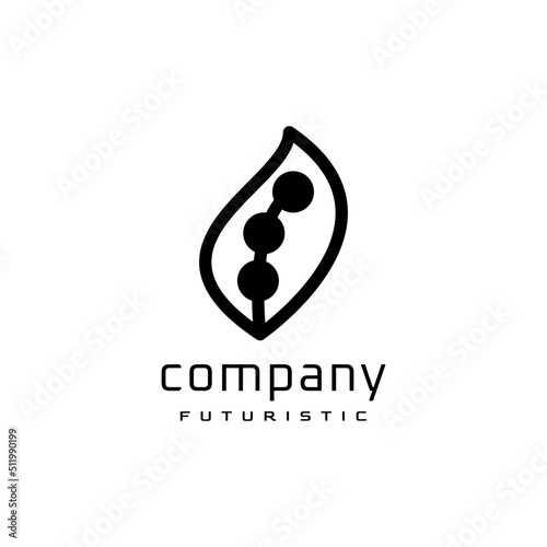 connect plant logo template