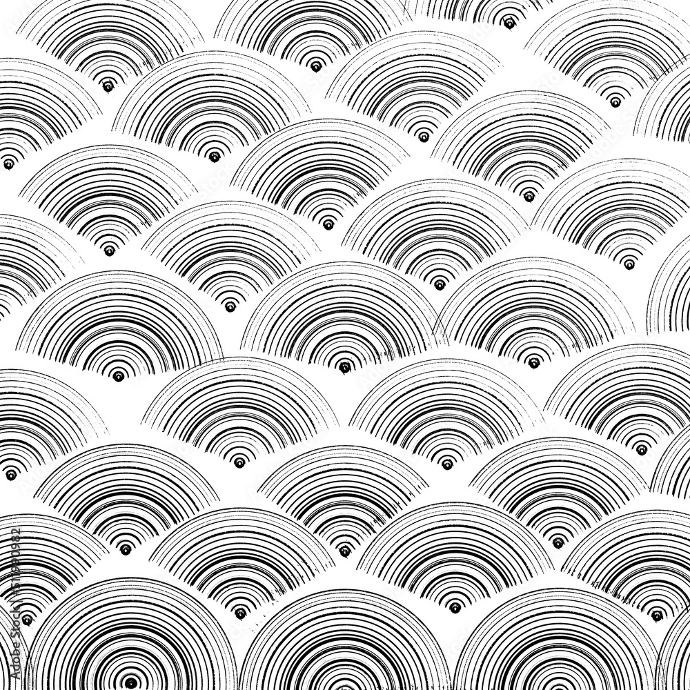 abstract pattern with waves
Japanese pattern Seigaiha
鯉のぼりのイメージ、鱗のイラストレーション
和柄、青海波 abstract pattern with waves
Japanese pattern Seigaiha
鯉のぼりのイメージ、鱗のイラストレーション
和柄、青海波