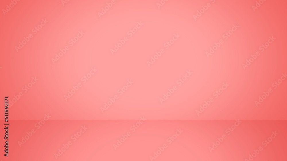 Fototapeta premium Abstract Orange background layout design,studio,room, web template ,Business report with smooth circle gradient color.