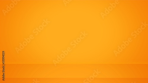 Wallpaper Mural Abstract Orange background layout design,studio,room, web template ,Business report with smooth circle gradient color. Torontodigital.ca