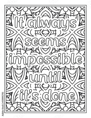 Quote Coloring Pages for Adults and Teens - Best Coloring Pages For Kdp coloring book