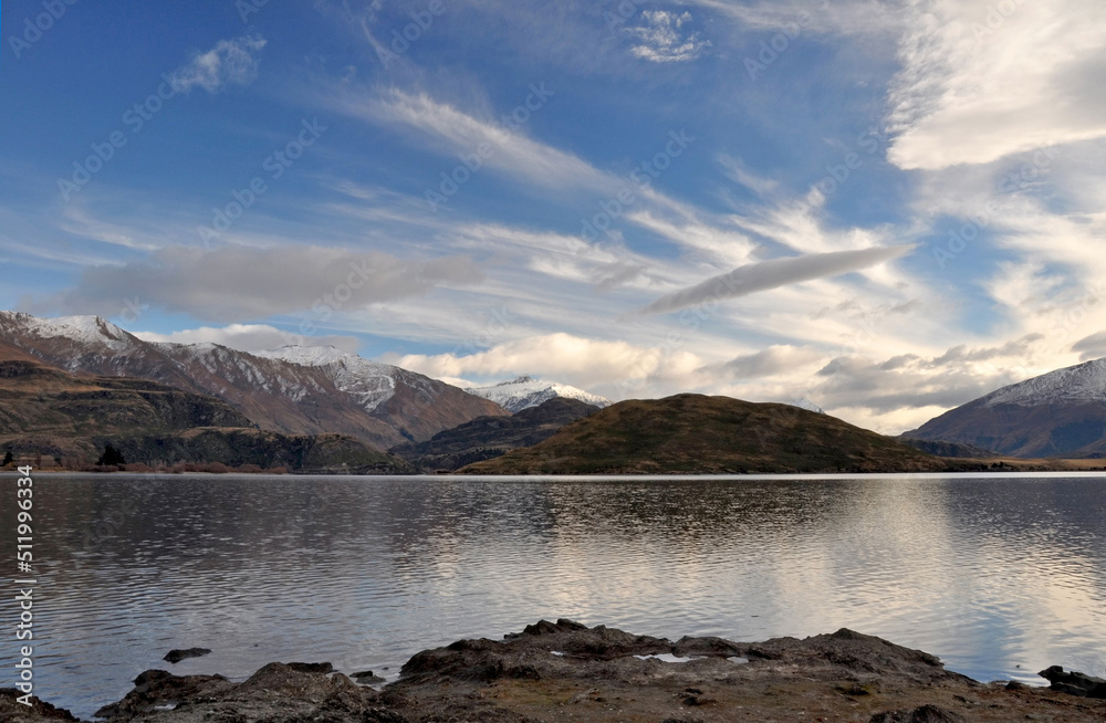 custom made wallpaper toronto digitalLake Wanaka on Autumn Norwest Day, New Zealand