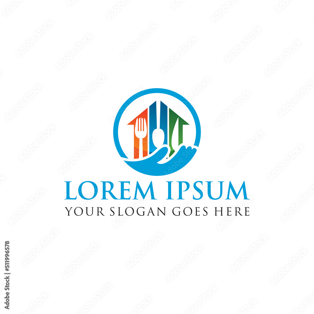 restaurant logo , food logo vector restaurant logo , food logo vector