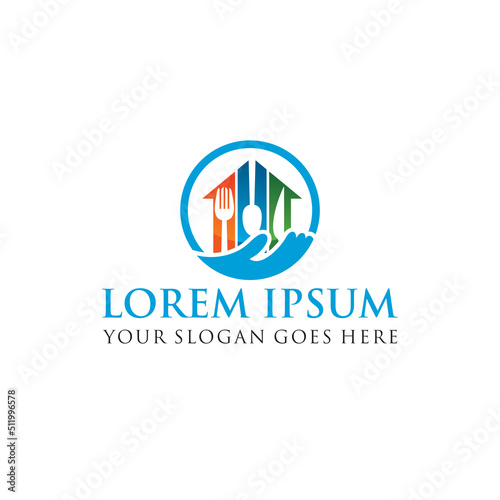 restaurant logo , food logo vector