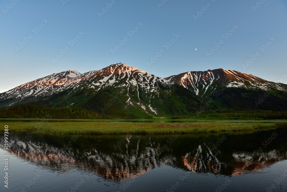 Tern Lake, Alaska, on the Kenai Peninsula is an important area for migratory waterfowl.