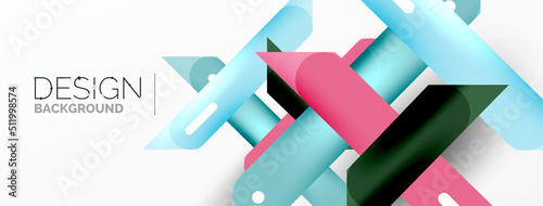 Background overlapping lines. Dynamic lines abstract wallpaper. Straight lines composition vector illustration for wallpaper banner background or landing page