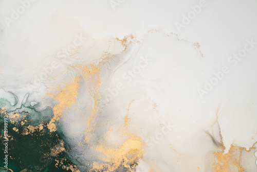 Marble ink abstract art from exquisite original painting for abstract background Fototapet