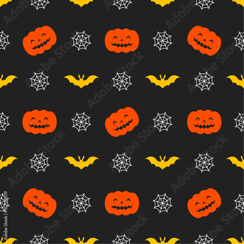 Halloween seamless pattern