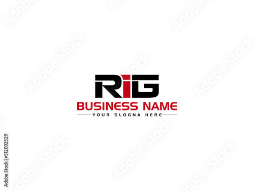 Premium RIG Logo Icon, Letter RI Logo Image Vector For Modern Business