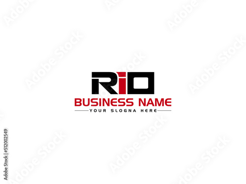 Premium RIO Logo Icon, Letter RI Logo Image Vector For Modern Business