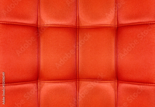 Red Velvet leather texture from sofa
