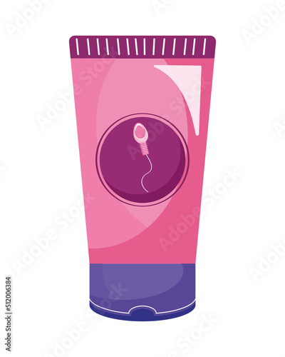 spermicidal cream tube photo