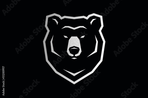 Simple Geometric Design of Bear Head