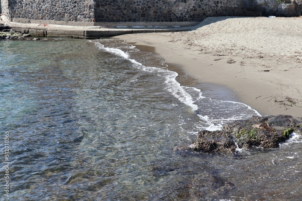Ischia - Spiaggia dei Pescatori dalla scogliera