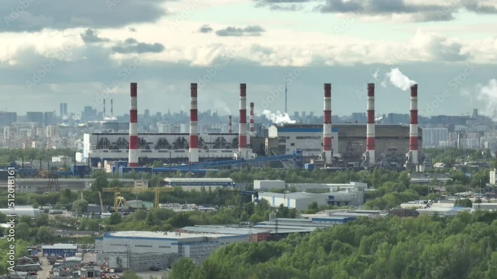 thermal energy station in a metropolis thermal energy station in a metropolis