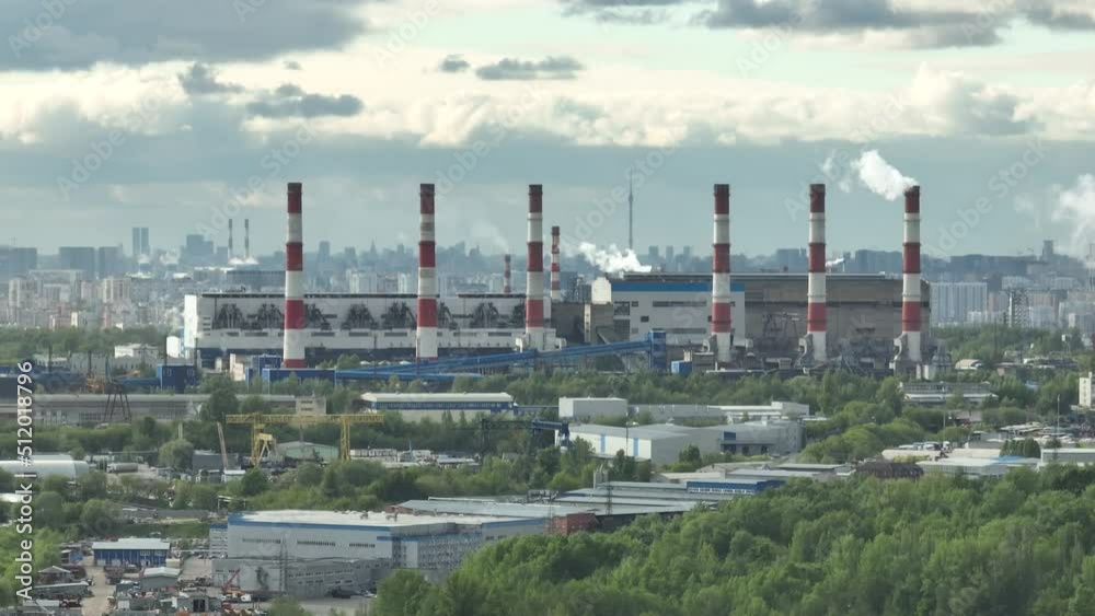 thermal energy station in a metropolis thermal energy station in a metropolis