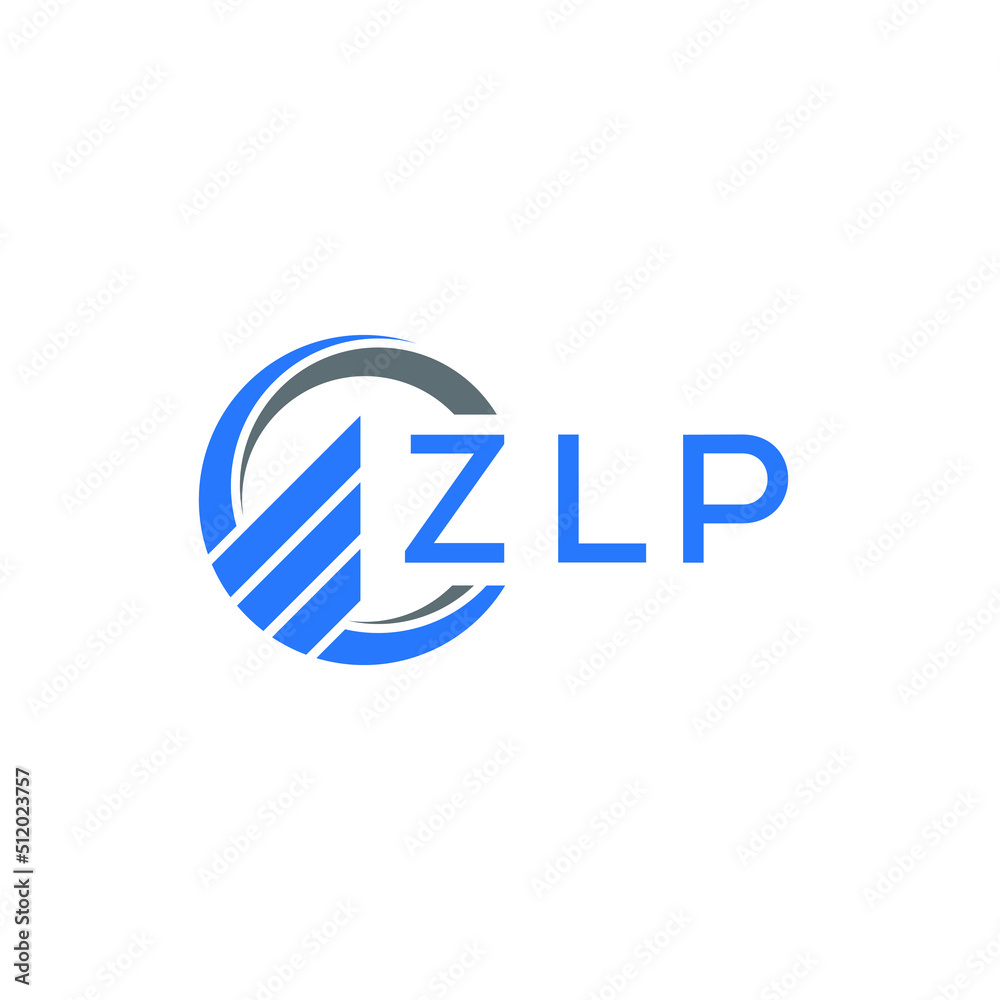 ZLP Flat accounting logo design on white background. ZLP creative initials Growth graph letter logo concept. ZLP business finance logo design. ZLP Flat accounting logo design on white background. ZLP creative initials Growth graph letter logo concept. ZLP business finance logo design.