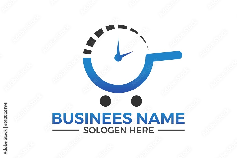fast cart Online shopping logo or E-commerce logo vector design illustration fast cart Online shopping logo or E-commerce logo vector design illustration