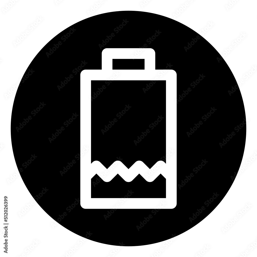 battery glyph icon battery glyph icon