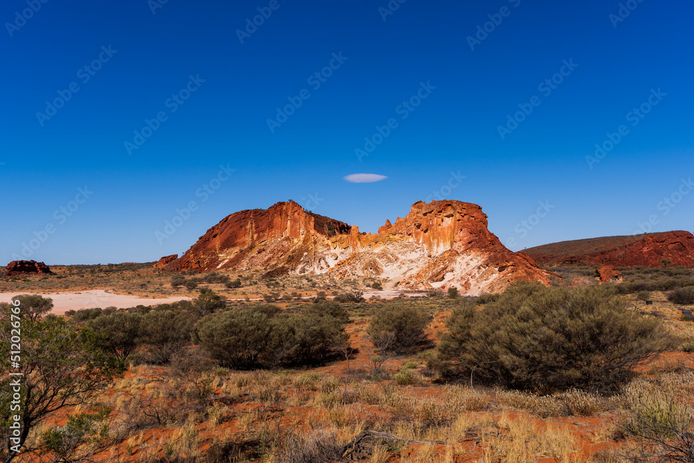 Rainbow Valley near Alice Springs, Central Australia.