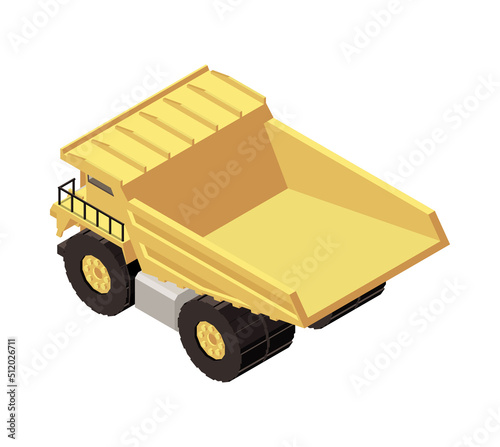 Heavy Mining Truck Composition