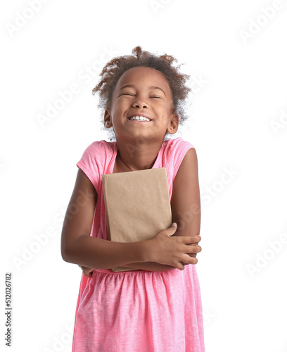 Happy little African-Americ...