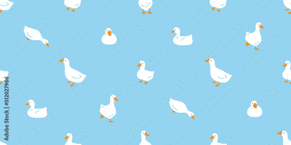 duck seamless pattern bird goose rubber duck shower bathroom swimming pool bird chicken vector cartoon pet scarf isolated animal tile wallpaper repeat background doodle illustration design duck seamless pattern bird goose rubber duck shower bathroom swimming pool bird chicken vector cartoon pet scarf isolated animal tile wallpaper repeat background doodle illustration design