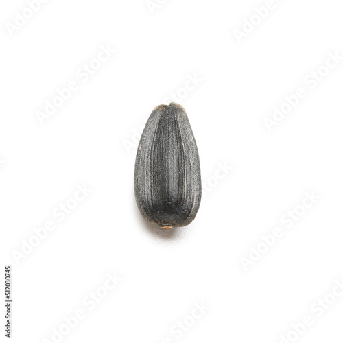 Wallpaper Mural Unpeeled sunflower seed on white background Torontodigital.ca