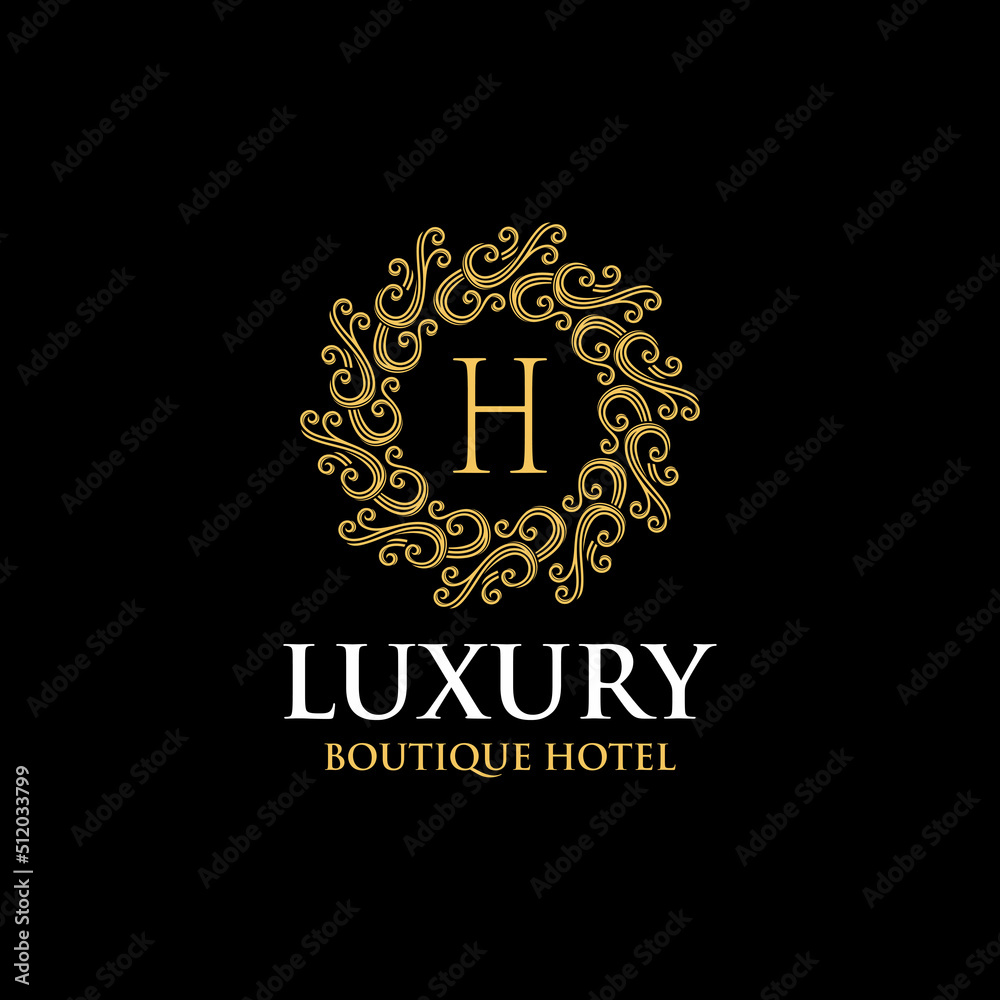 Luxury Logo template in vector for Wedding, Restaurant, Royalty, Boutique, Cafe, Hotel, Heraldic, Jewelry, Fashion and other vector illustration
Luxury Logo template in vector for Wedding, Restaurant, Royalty, Boutique, Cafe, Hotel, Heraldic, Jewelry, Fashion and other vector illustration