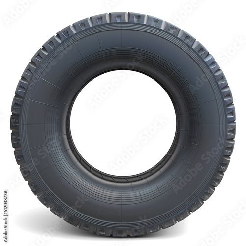 Vector Rubber Truck Tire with Protector