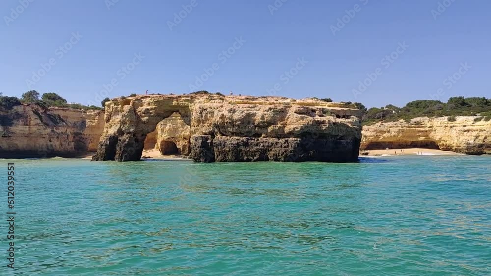 Arch of Albandeira in the Algarve Portugal Arch of Albandeira in the Algarve Portugal