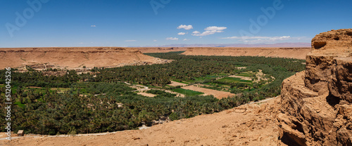 palmeral de Tafilalet, valle del río Ziz, Marruecos, Africa photo