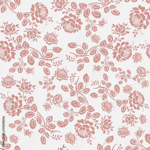 seamless pattern background with Roses