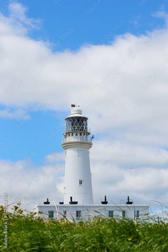 New Flamborough Lighthouse, Flamborough Head, Yorkshire, England New Flamborough Lighthouse, Flamborough Head, Yorkshire, England