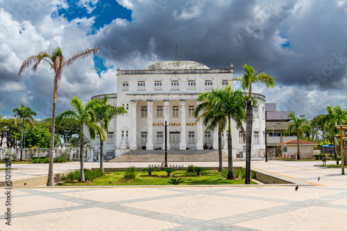 Leite Library, UNESCO World Heritage Site, Sao Luis, Maranhao, Brazil photo