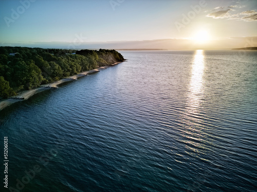 Above the cliffs